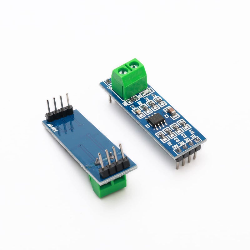 JIUWU 5Pcs MAX485 Transceiver Module, Featuring Chip, Serves as a TTL UART Serial to RS485 Instrument Interface Module. RS-485 Communication Transceiver Operates at 5V Designed for SCM Development Boards - Image 5